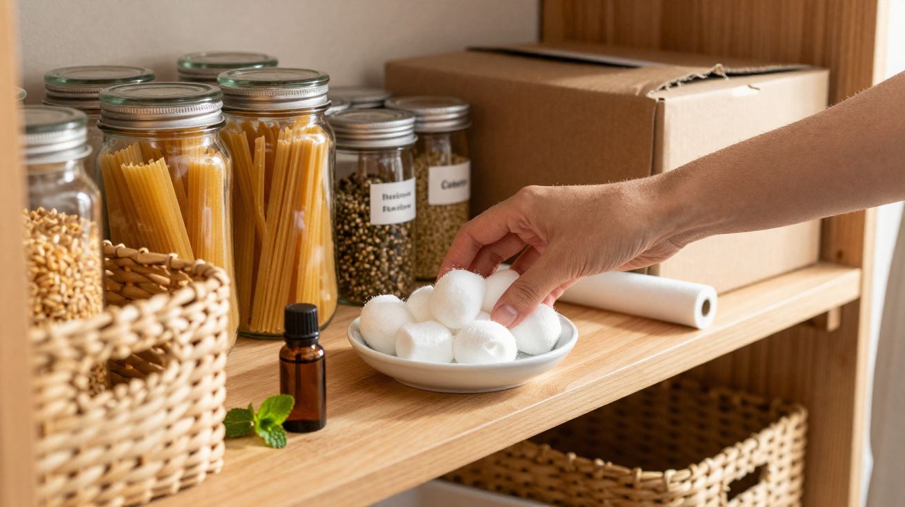 Os ratos detestam este cheiro: coloque-o na despensa e eles não voltam.